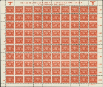 MiNr. 29 Sheet (I/3)