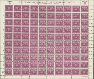 MiNr. 32 Sheet (I/3)