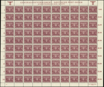 MiNr. 35 Sheet (I/4)