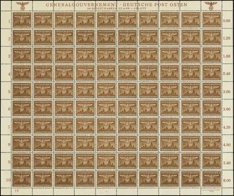 MiNr. 25 Sheet (I/3)