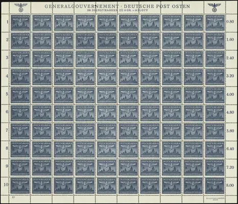 MiNr. 26 Sheet (I/3)