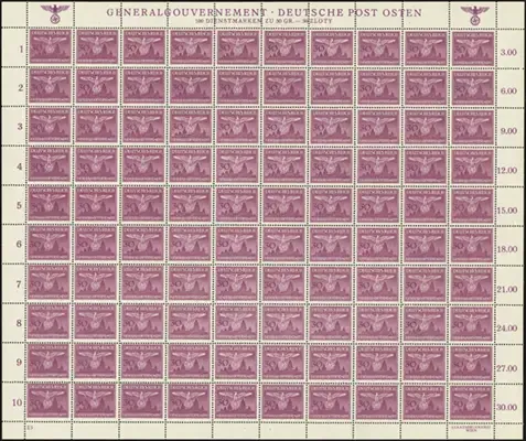 MiNr. 32 Sheet (I/3)