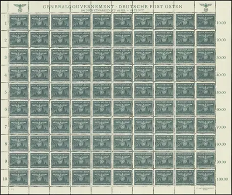 MiNr. 36 Sheet (I/4)