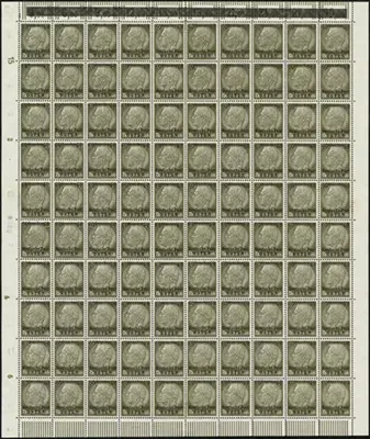 MiNr. 10 Sheet