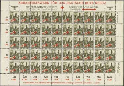 MiNr. 53 Sheet