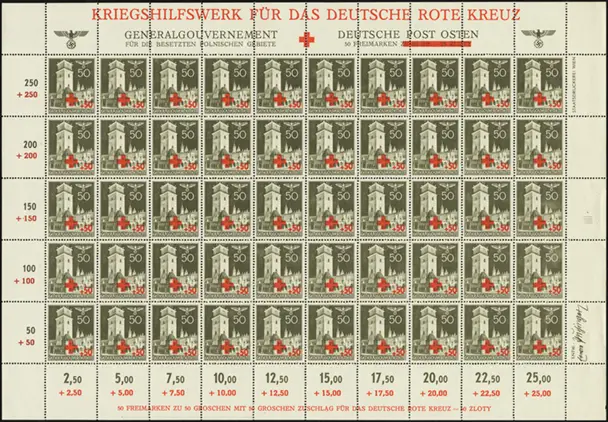 MiNr. 54 Sheet