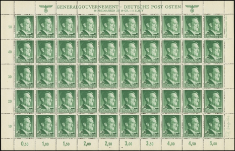 MiNr. 74 Sheet