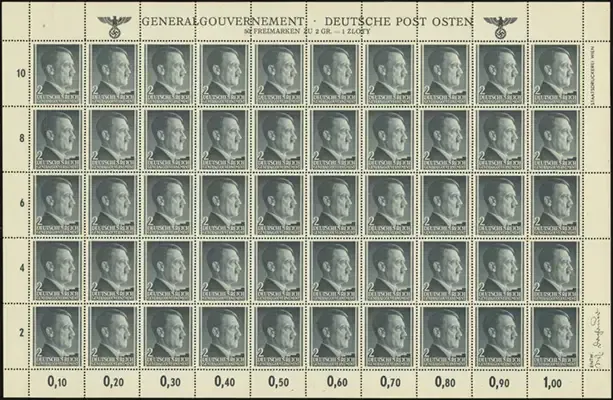 MiNr. 71 Sheet