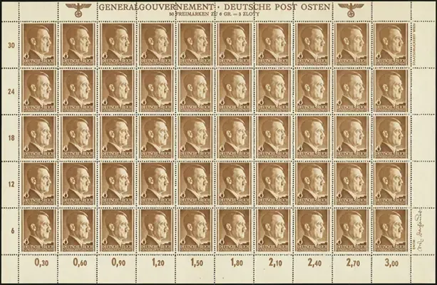 MiNr. 72 Sheet
