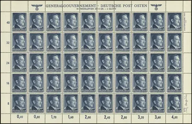 MiNr. 73 Sheet