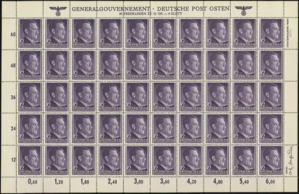 MiNr. 75 Sheet