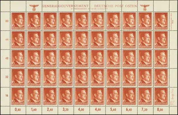 MiNr. 76 Sheet