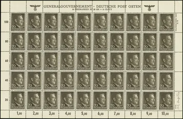 MiNr. 77 Sheet