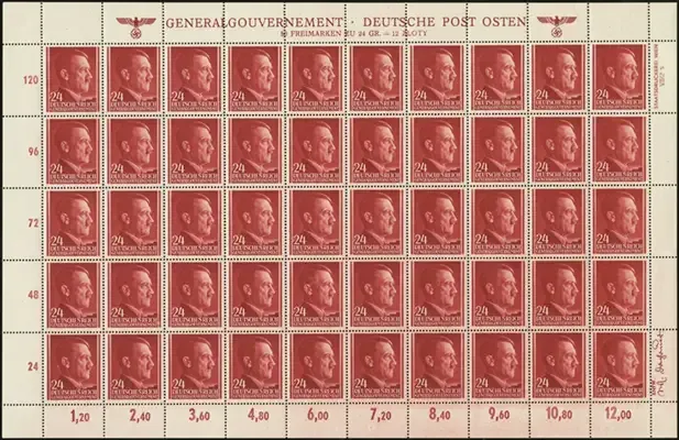 MiNr. 78 Sheet