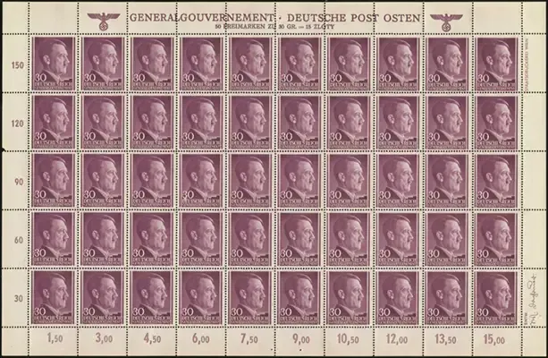 MiNr. 79 Sheet