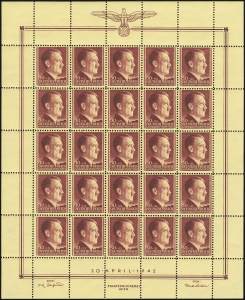 MiNr. 89 Sheet