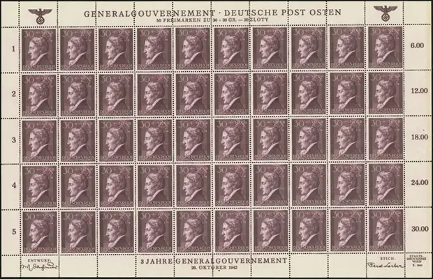 MiNr. 98 Sheet
