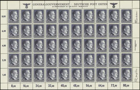MiNr. 88 B Sheet