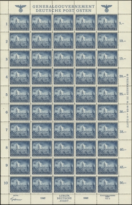 MiNr. 94 Sheet