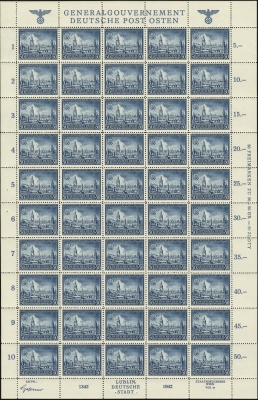 MiNr. 94 Sheet