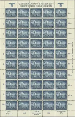 MiNr. 94 Sheet