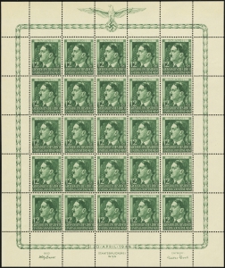 MiNr. 117 Sheet