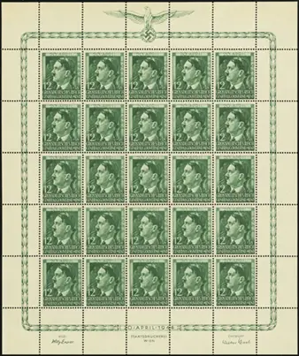 MiNr. 117 Sheet