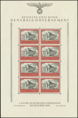 MiNr. 125 Sheet