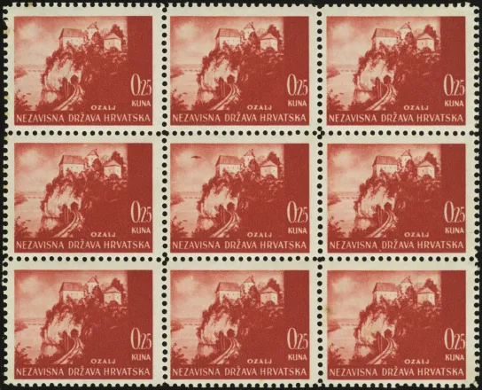 MiNr. 47 u Block of 9