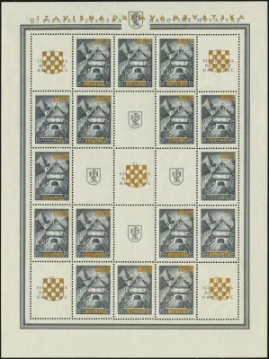 MiNr. 39 B Sheet