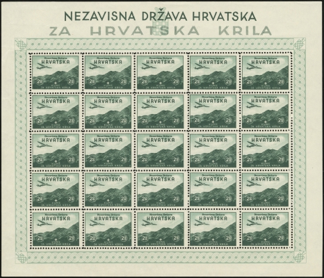 MiNr. 71.2 Sheet