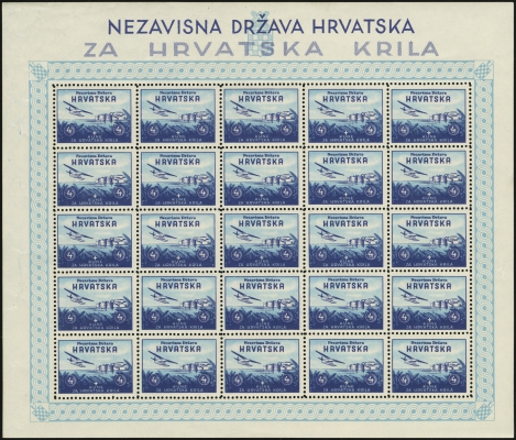 MiNr. 73.2 Sheet