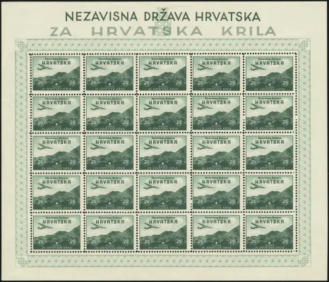 MiNr. 71.2 Sheet