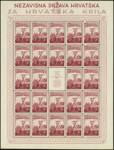 MiNr. 72.1 Sheet