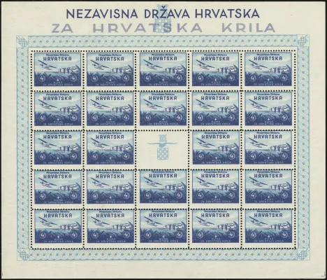 MiNr. 73.1 Sheet