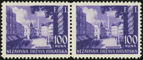 MiNr. 81 I (left) & MiNr. 81 (right)