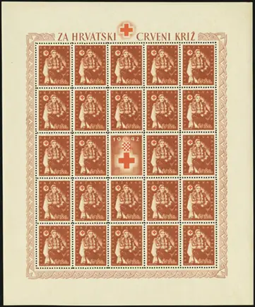 MiNr. 86 Sheet