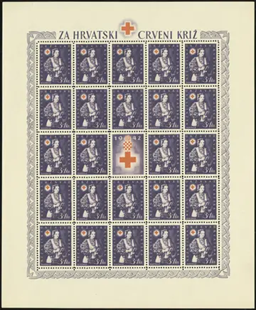 MiNr. 87 Sheet
