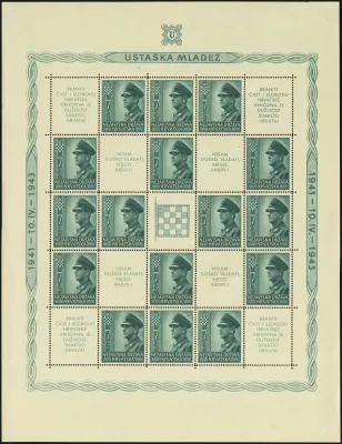 MiNr. 101 C Sheet