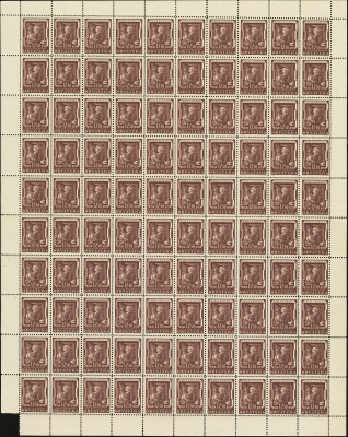 MiNr. 149 Sheet