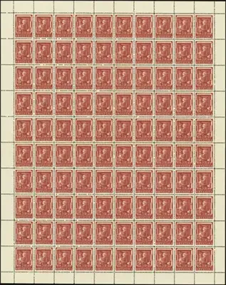 MiNr. 148 Sheet