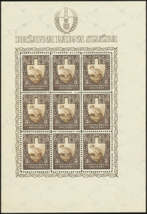 MiNr. 95 Sheet