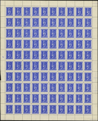 MiNr. 137 Sheet