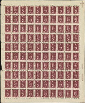 MiNr. 140 Sheet