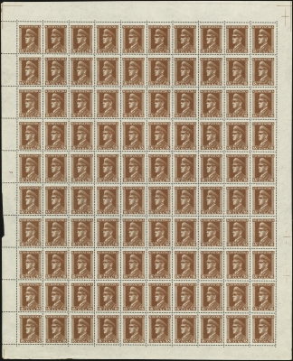 MiNr. 143 Sheet