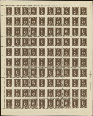 MiNr. 144 Sheet