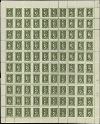 MiNr. 130 Sheet