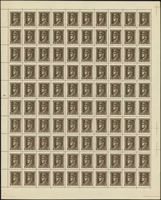 MiNr. 144 Sheet