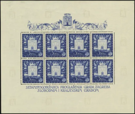 MiNr. 97 Sheet