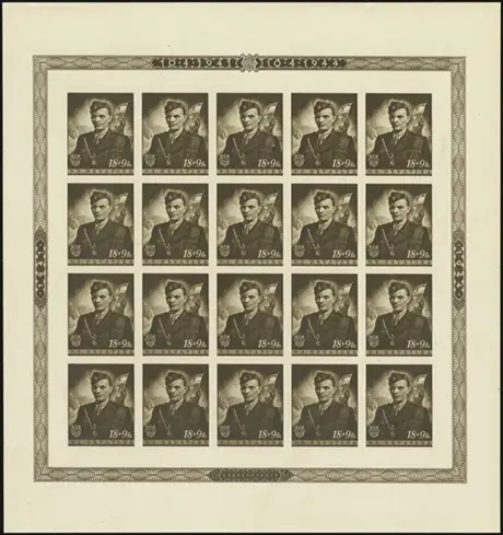 MiNr. 160 Sheet